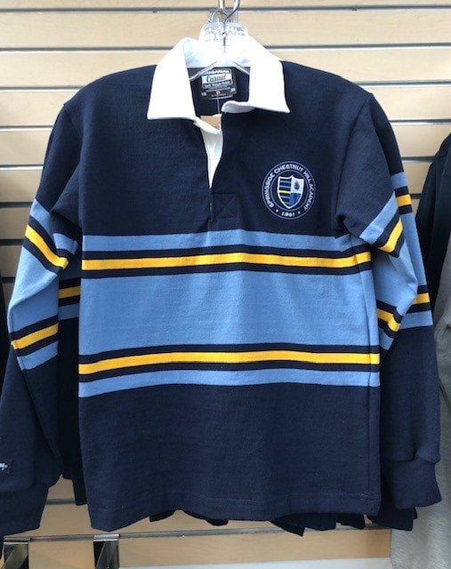 Rugby Shirt a uniform item for Middle School boys and girls divisions